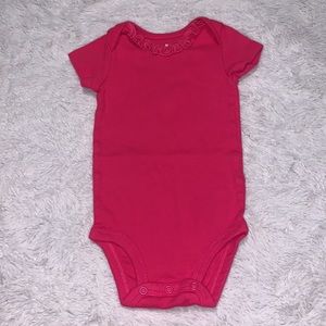 (3 for $10) carters pink bodysuit